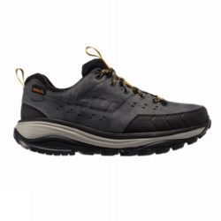 Hoka One One Mens Tor Summit WP Shoe Steel Grey / Golden Rod